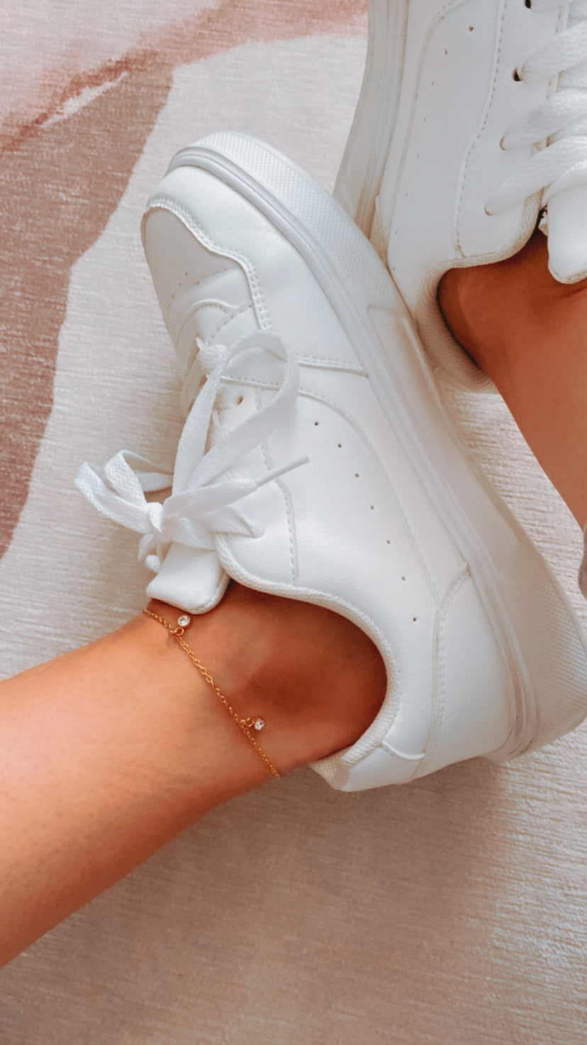 Crystal Charm Anklet