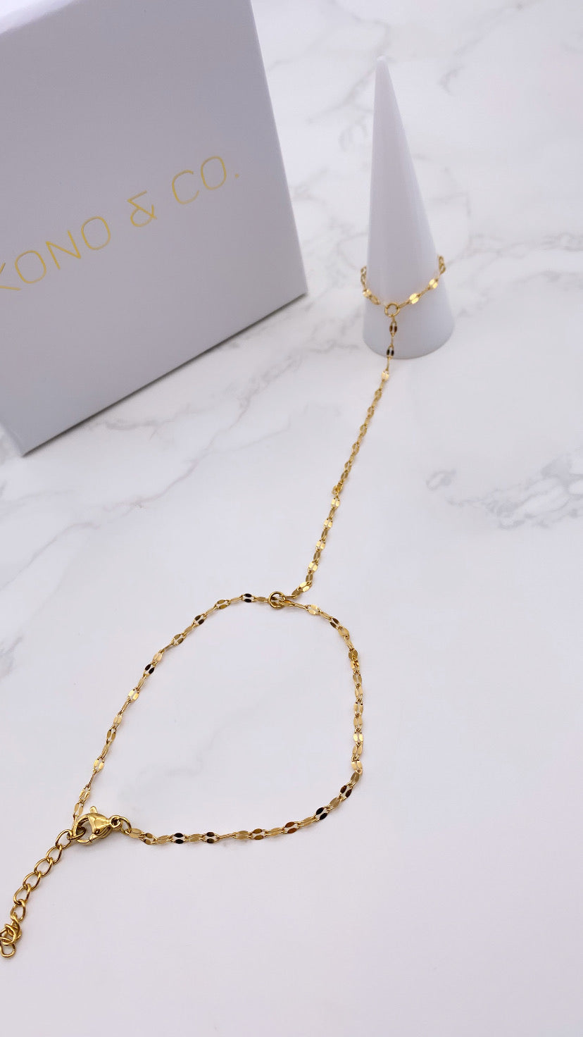 Shiny Chain - Bracelet/Ring Combo Chain