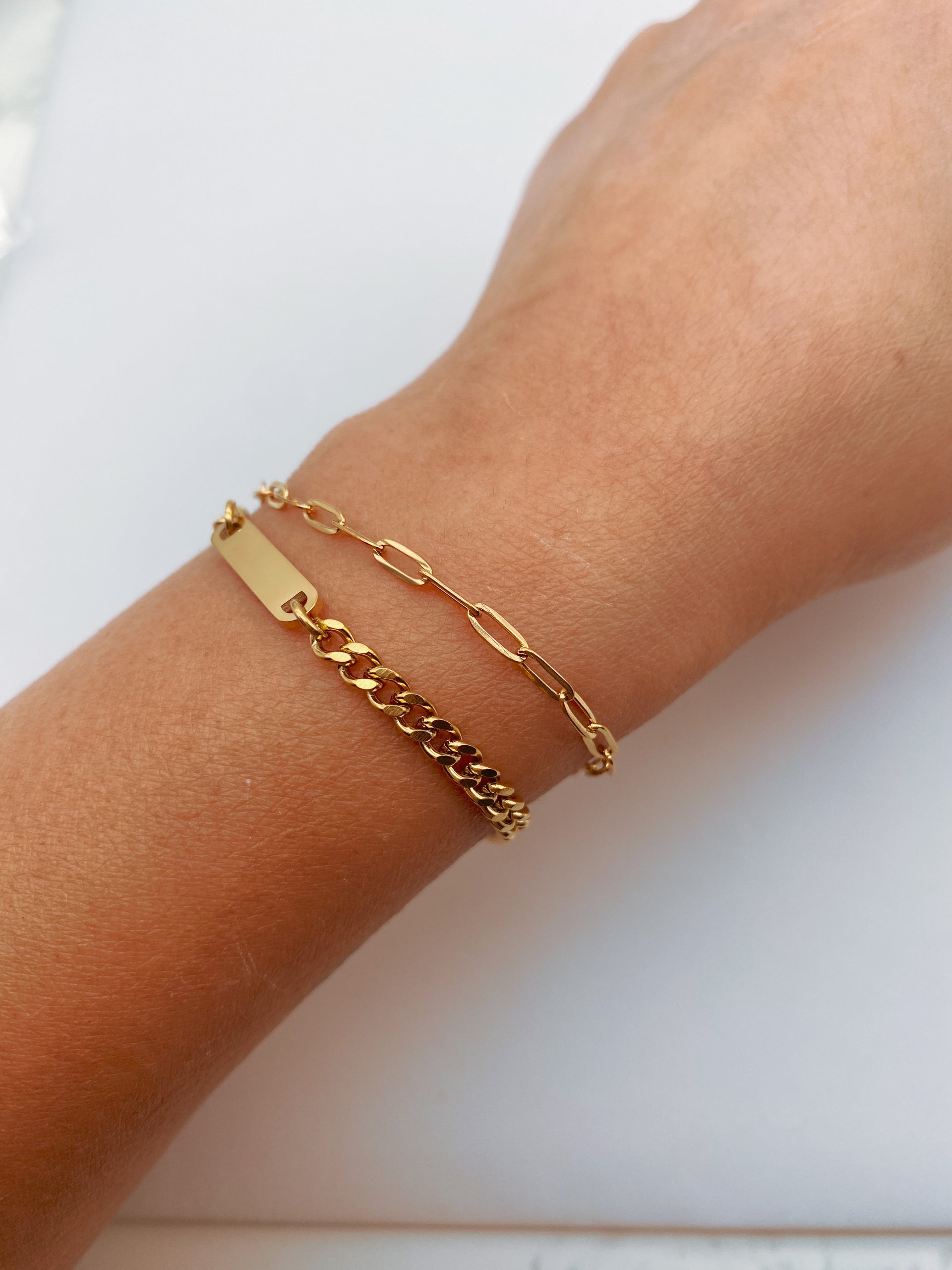 2.5MM Paperclip Bracelet