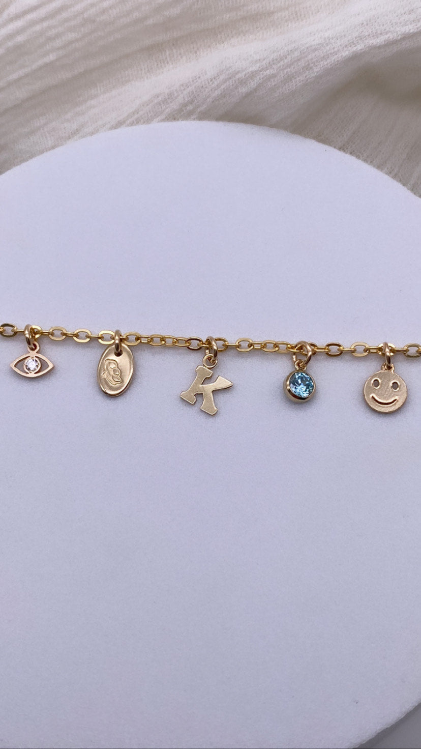 ADD ON - STEP 1: PICK YOUR Anklet OR Bracelet CABLE CHAIN