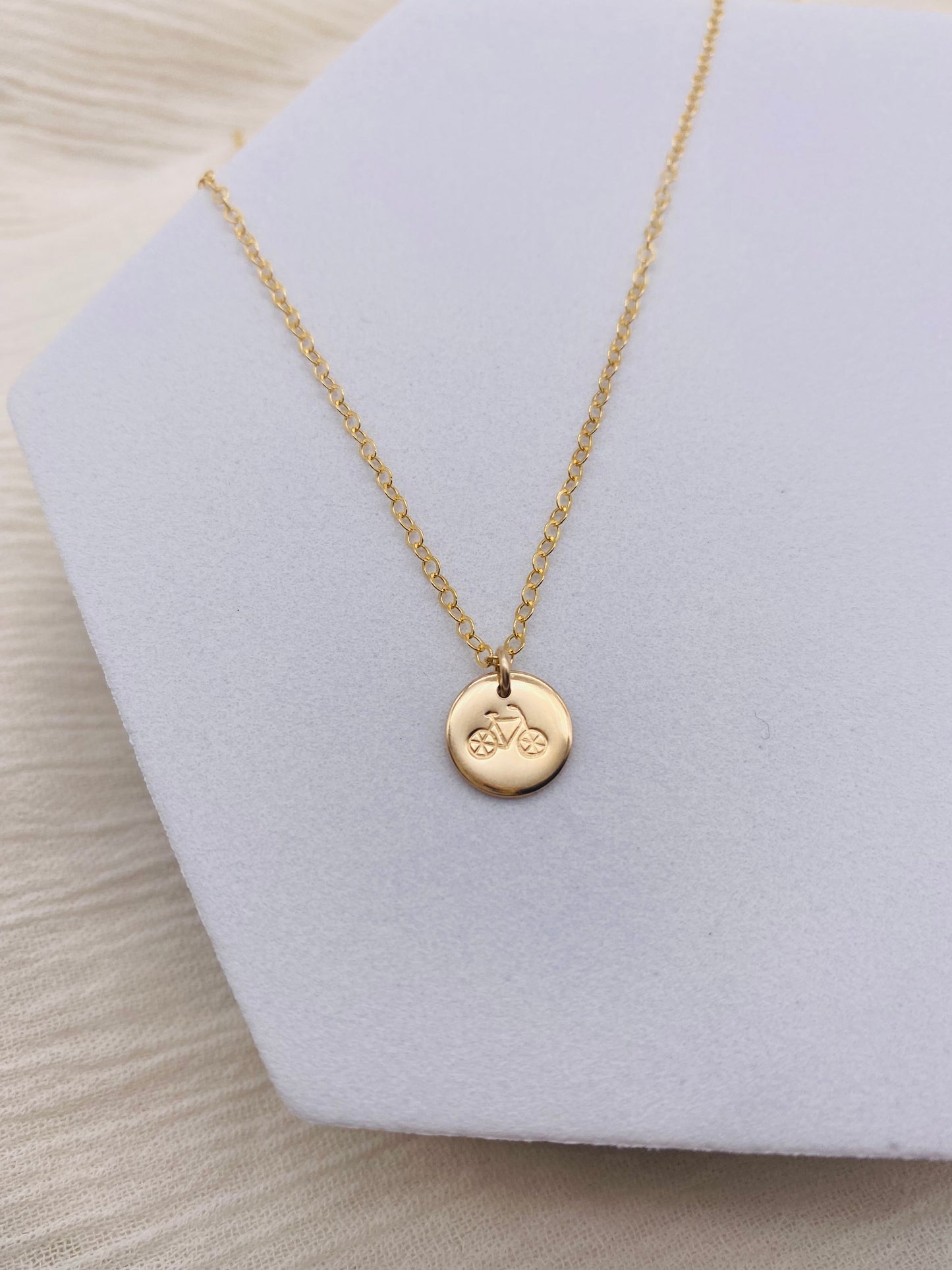 Rainbow Disc Necklace