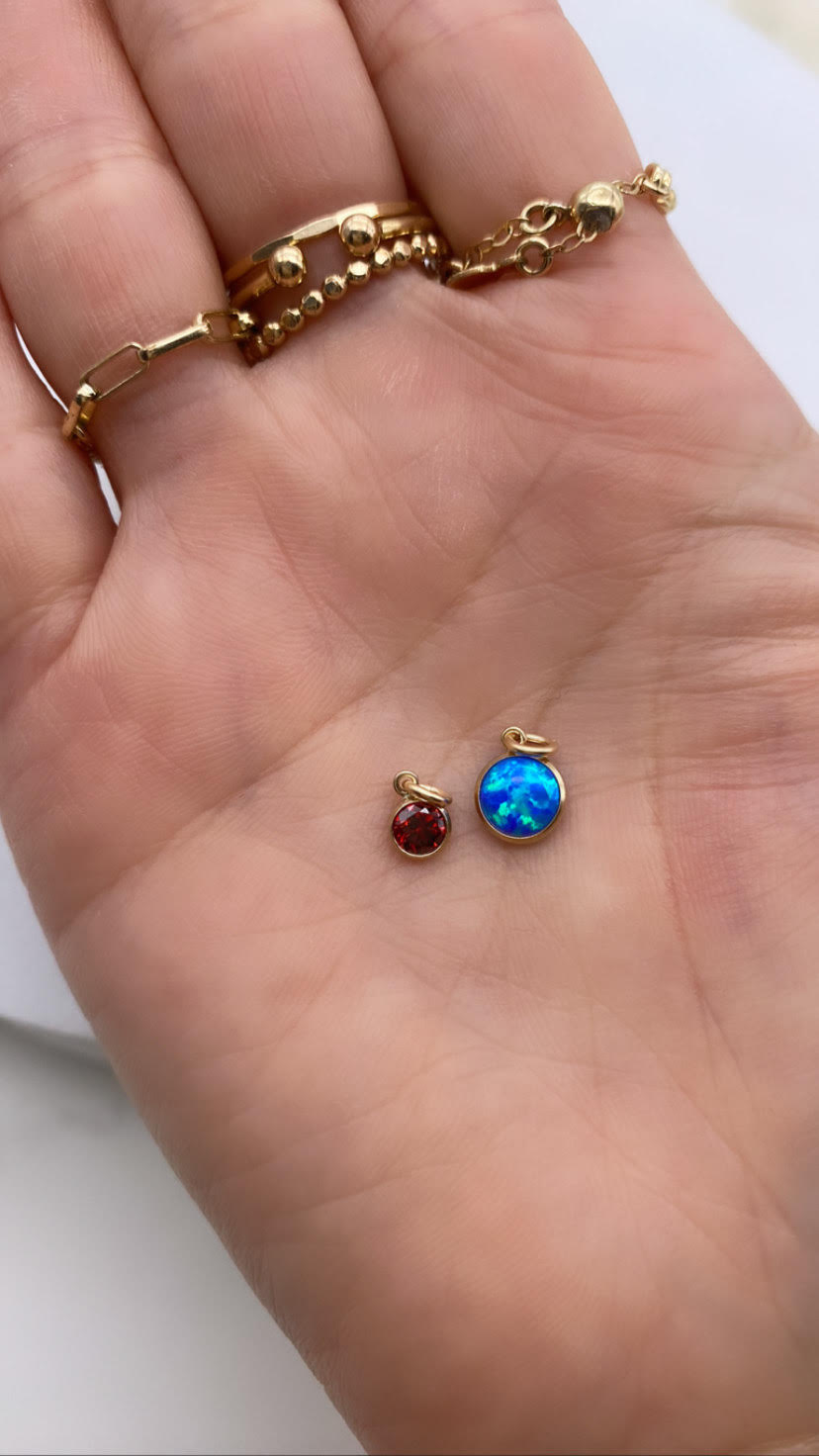ADD ON - Blue Opal Charm