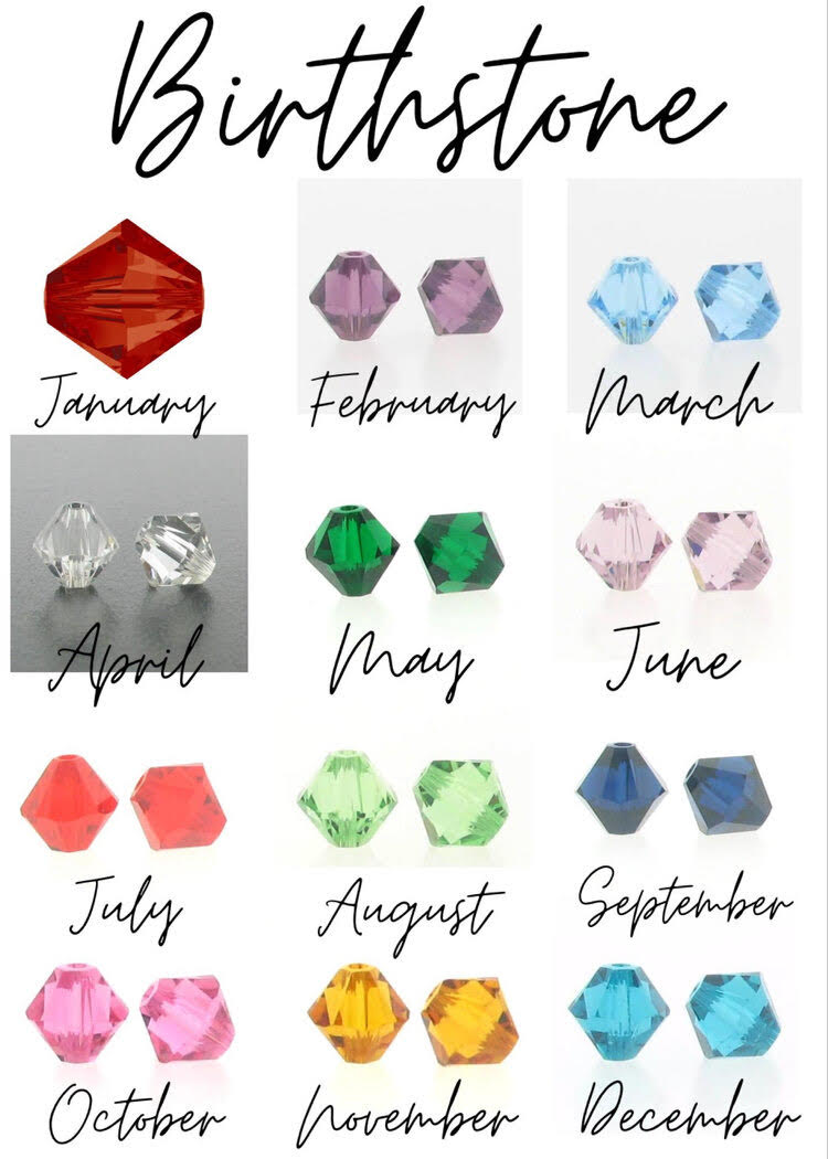 ADD ON - Birthstone Crystal