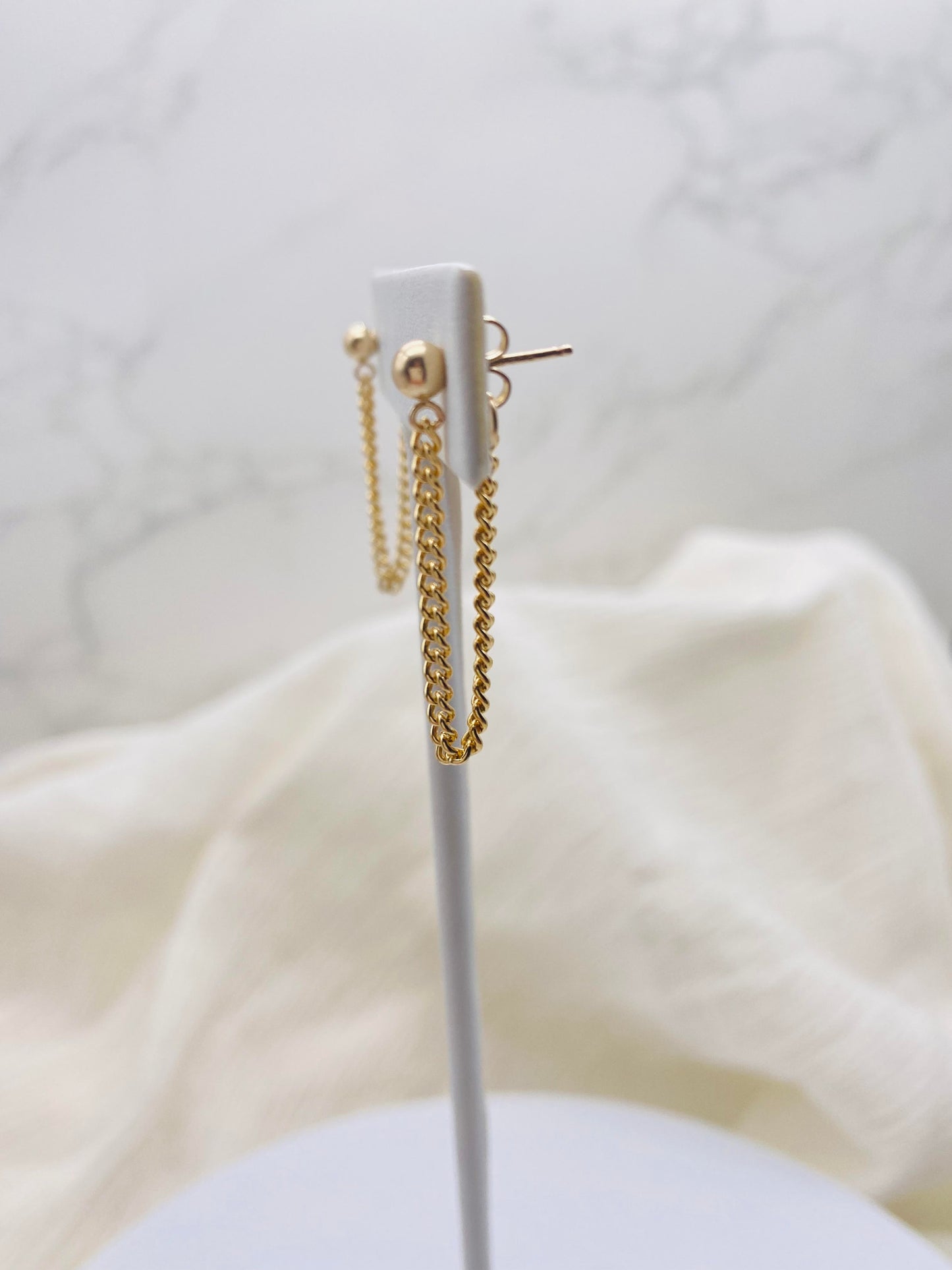 Curb Chain Earrings