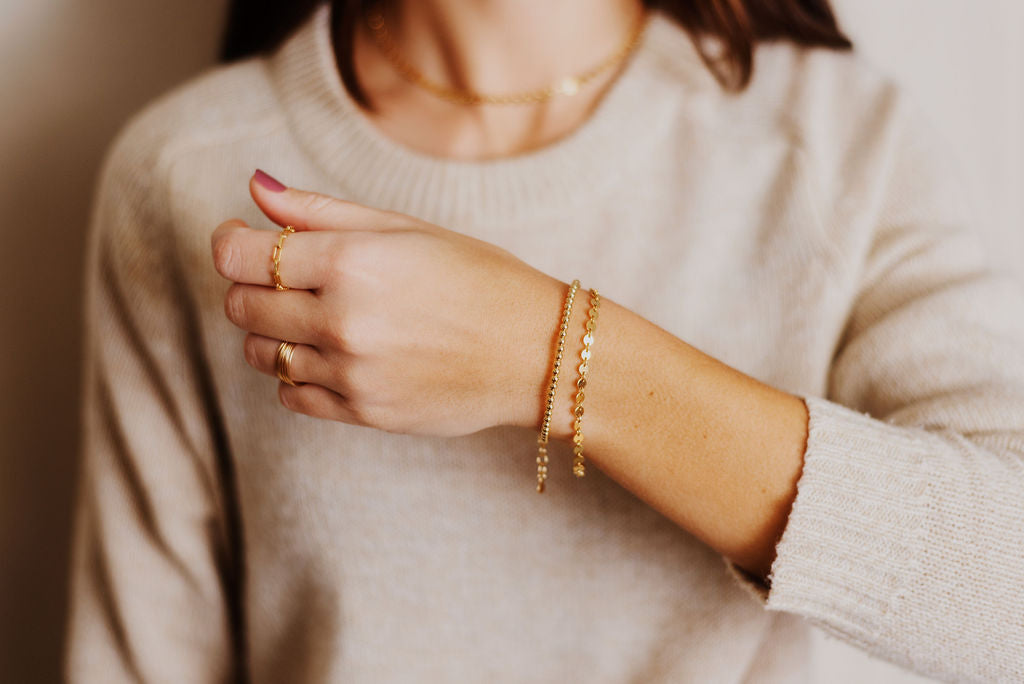 Dainty Paperclip Necklace