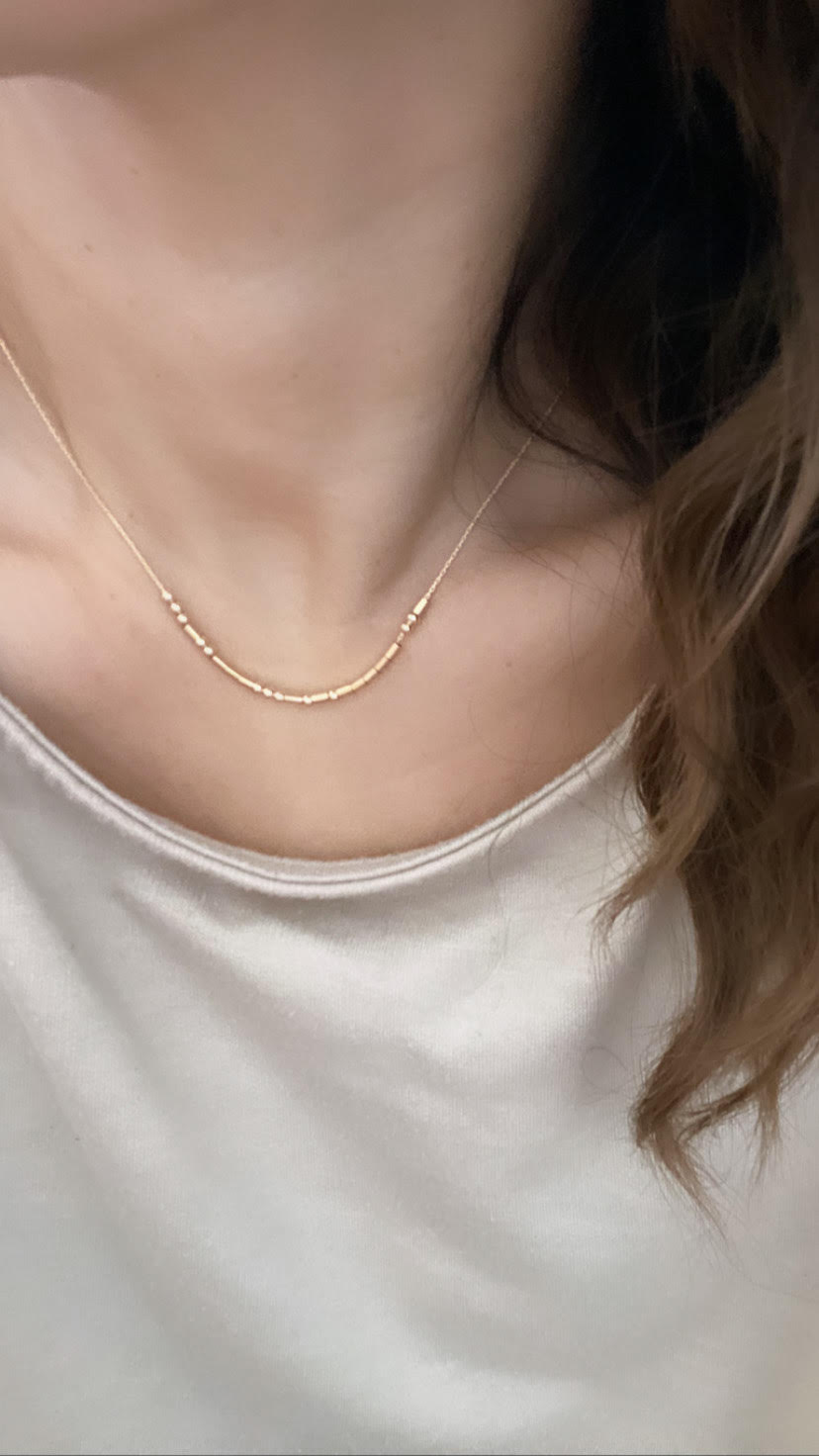 Morse Code Necklace - Customize