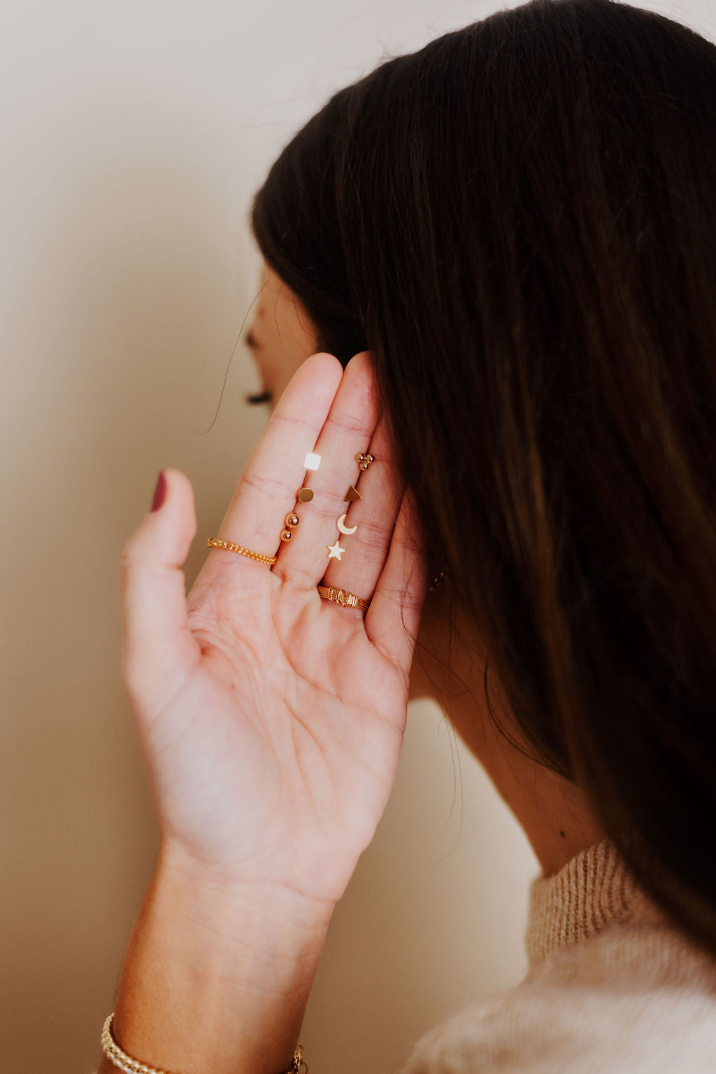 Triangle Studs