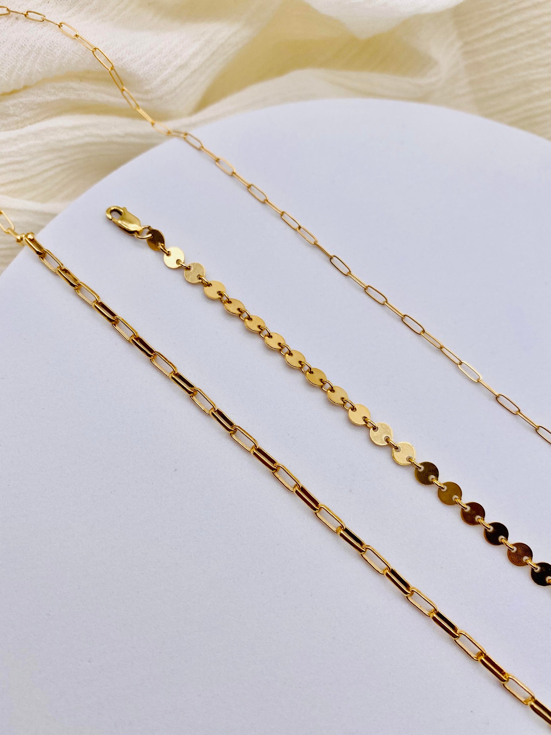 Anklets - Pick from 4 styles - GOLD FILLED