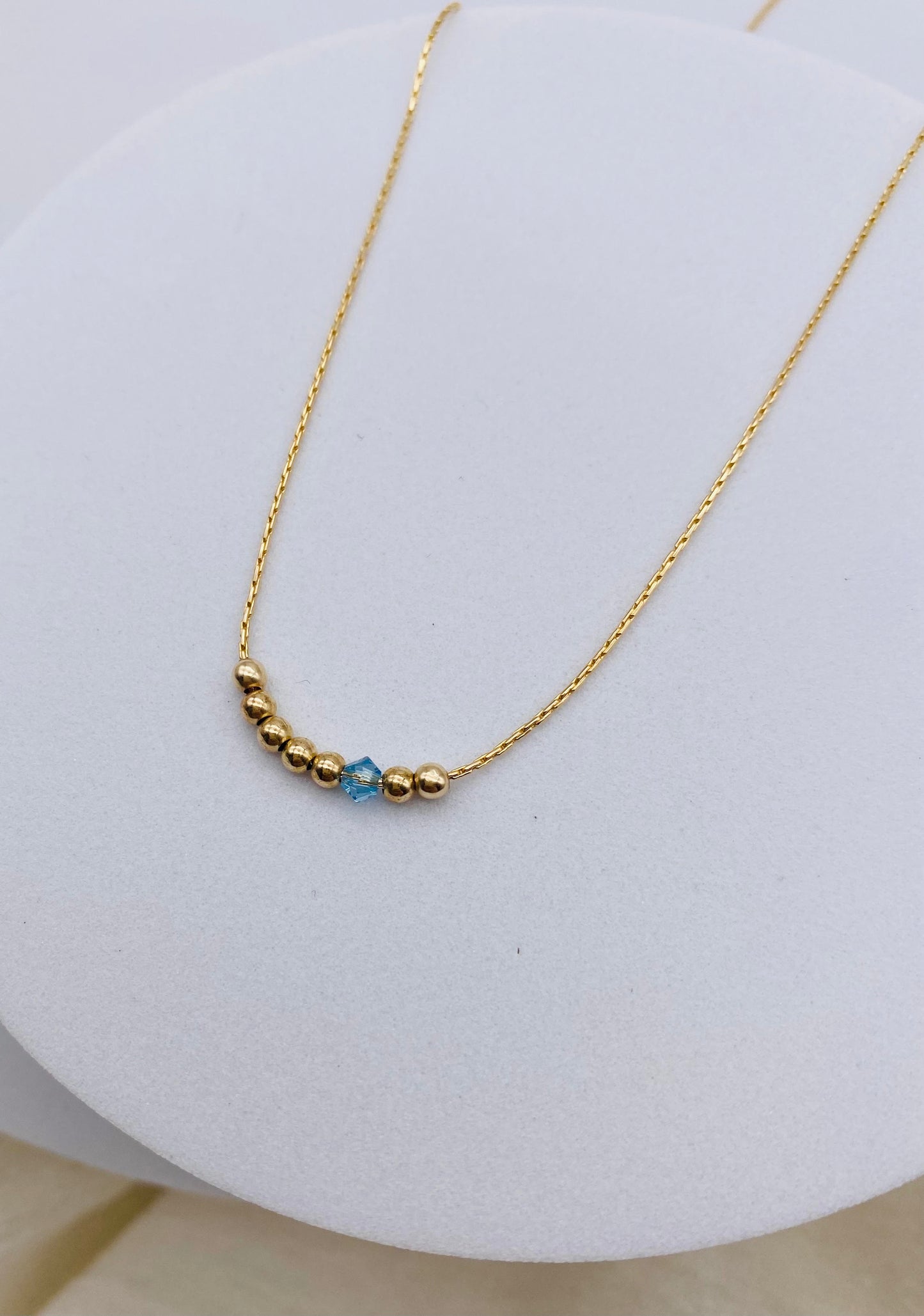 Crystal Birthstone Necklace