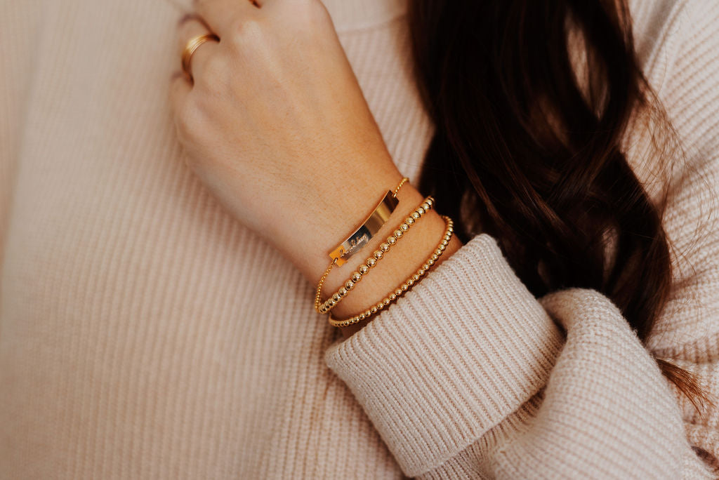 Hand-Stamped Bracelets