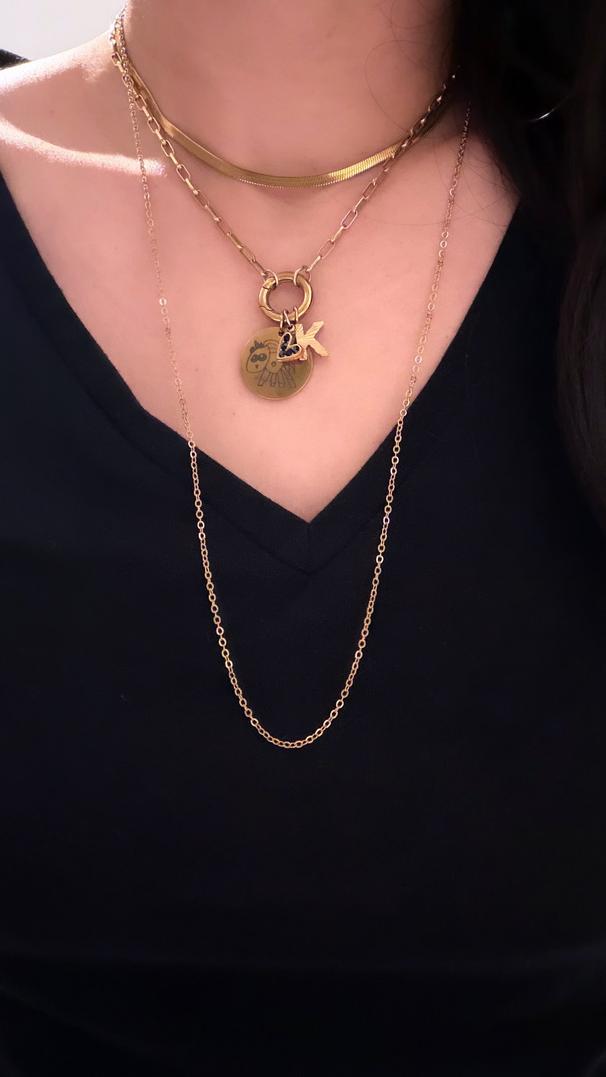 Cable Chain - 14K Gold Filled Stainless Steel Base
