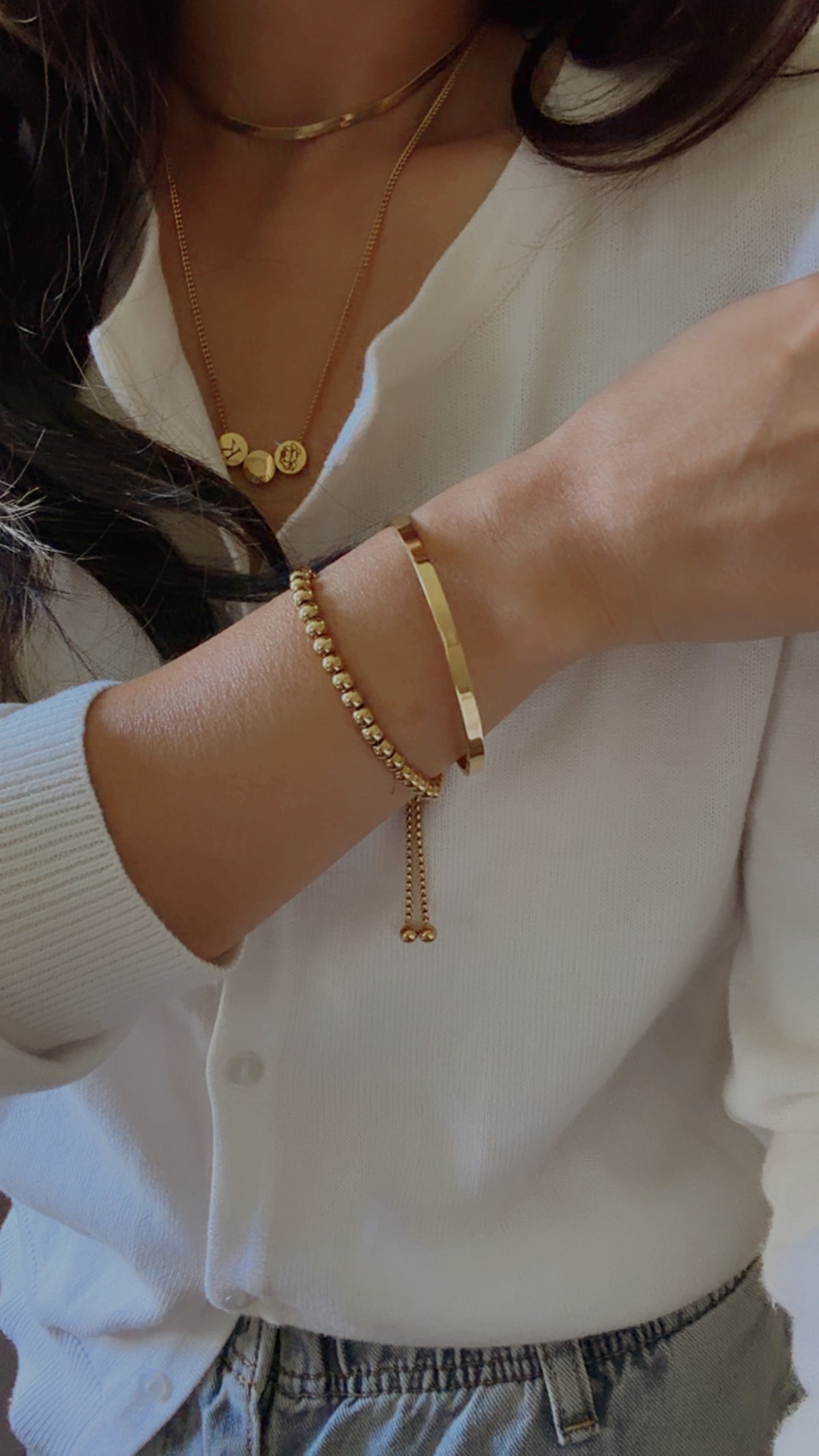 Adjustable Bar Bracelet