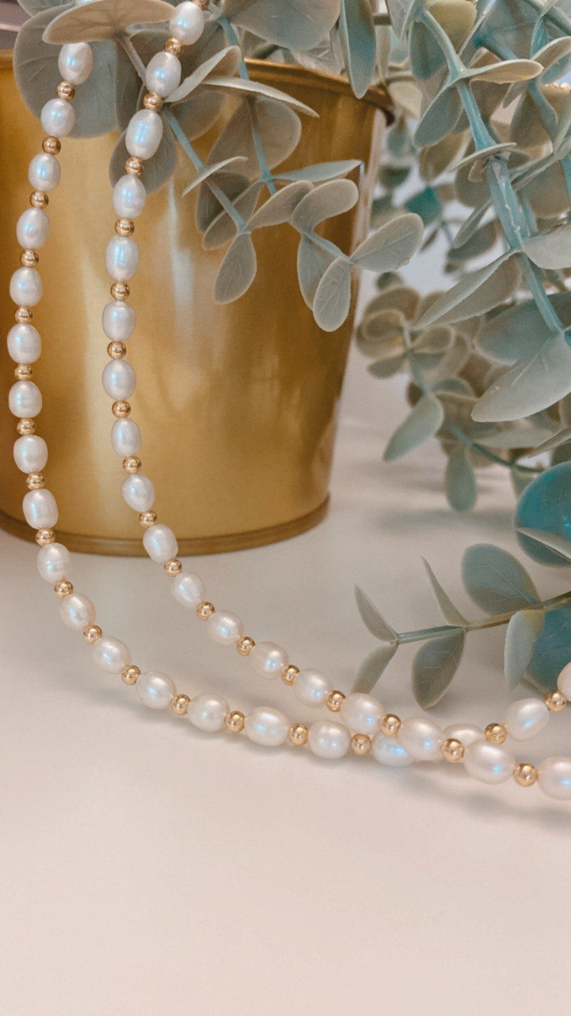 Fresh Water Pearl 6MM NECKLACE