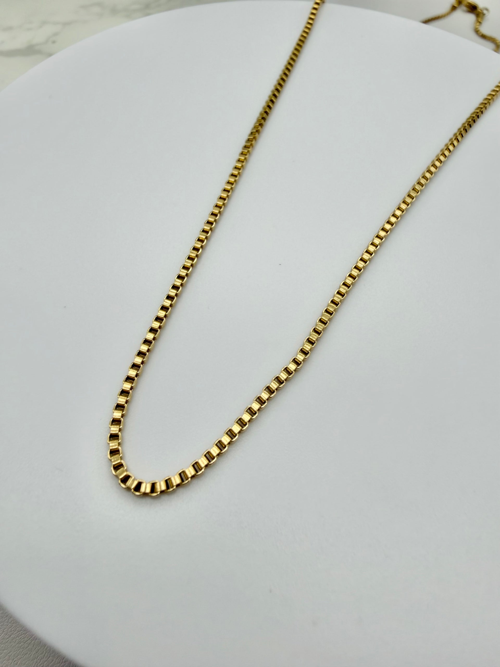 1.5MM Box Chain - 14K Gold Filled