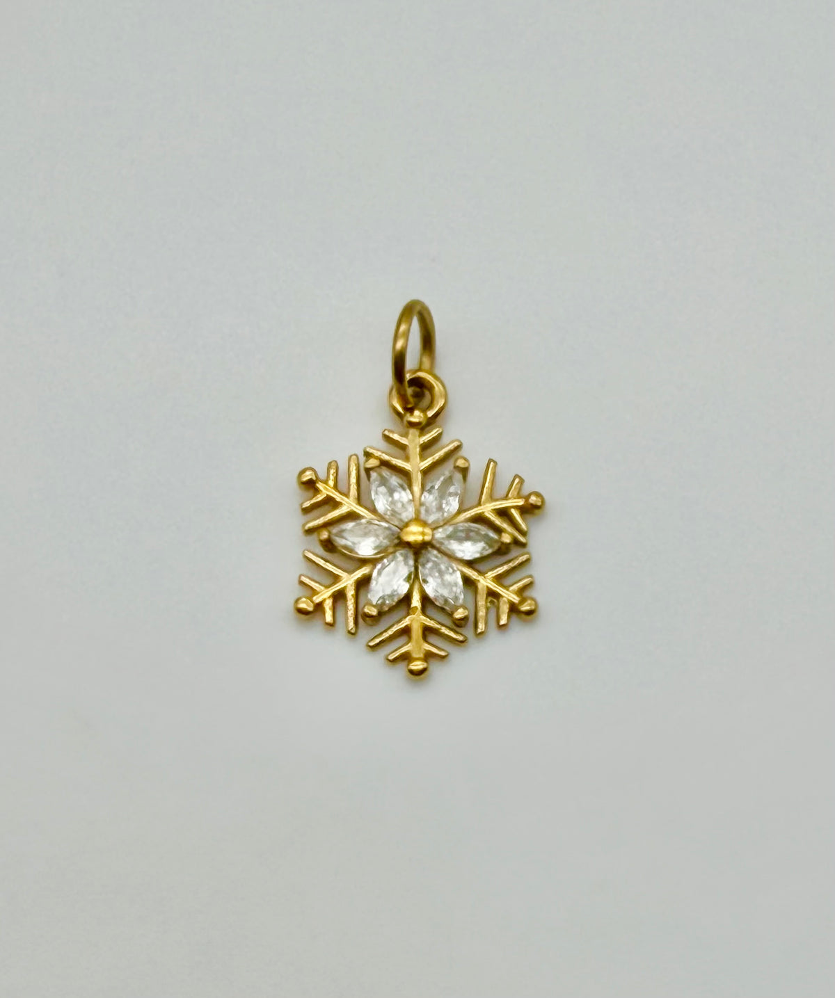 Snowflake Charm - 18K