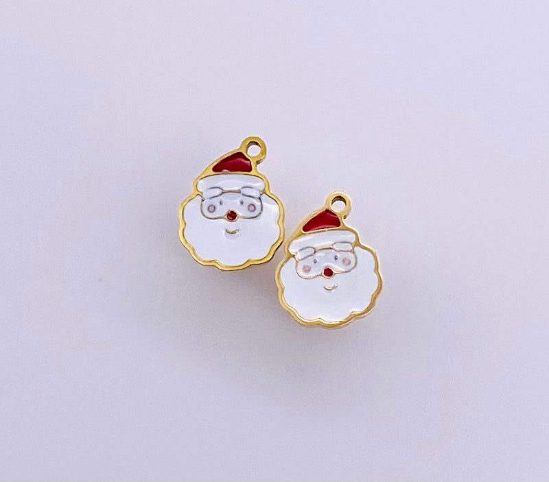 Santa Claus Stud - FLAT BACK