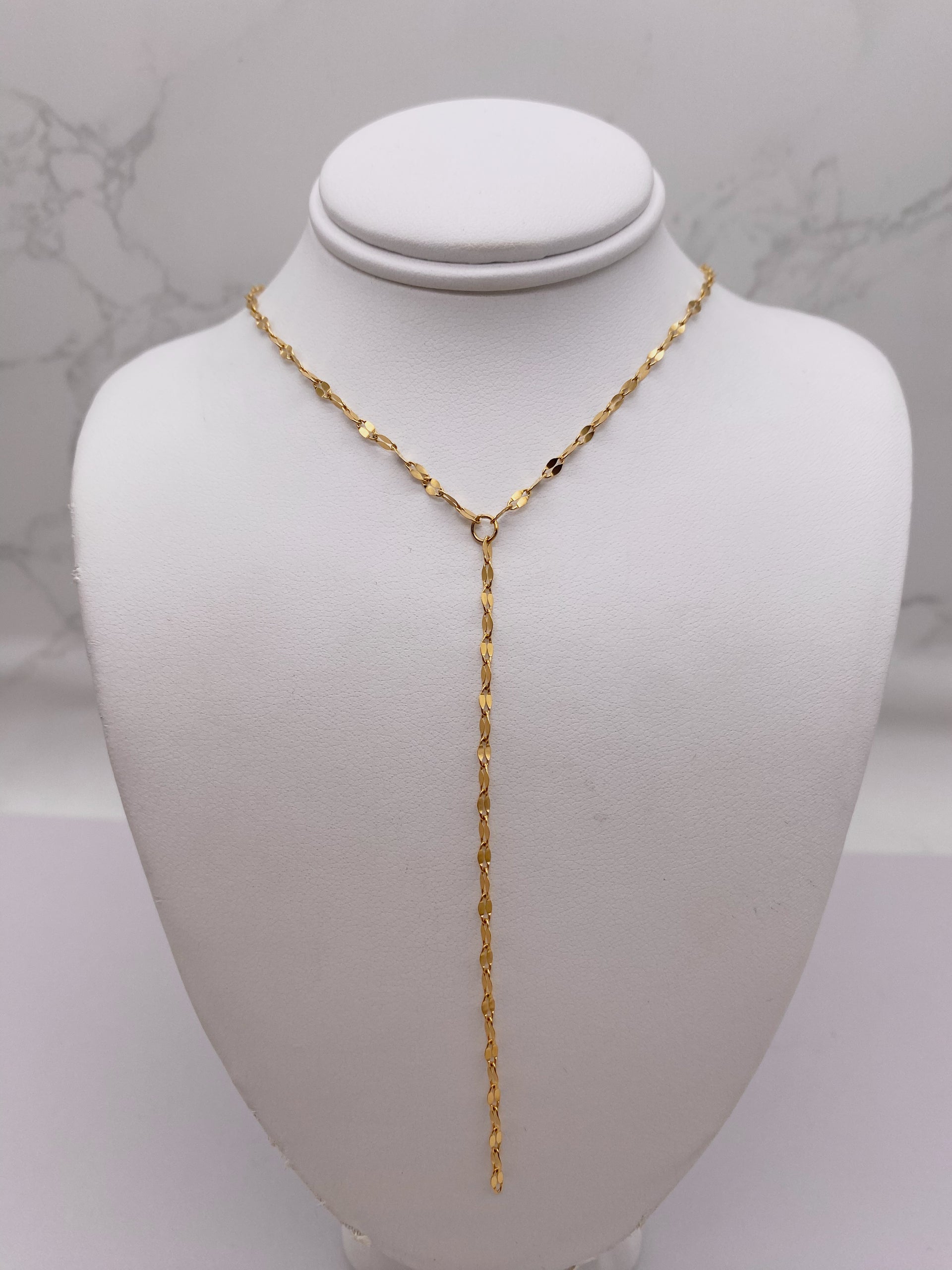 Lariat Flat Oval Chain