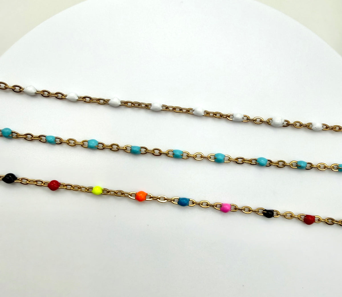 Enamel 18K Chain BRACELET