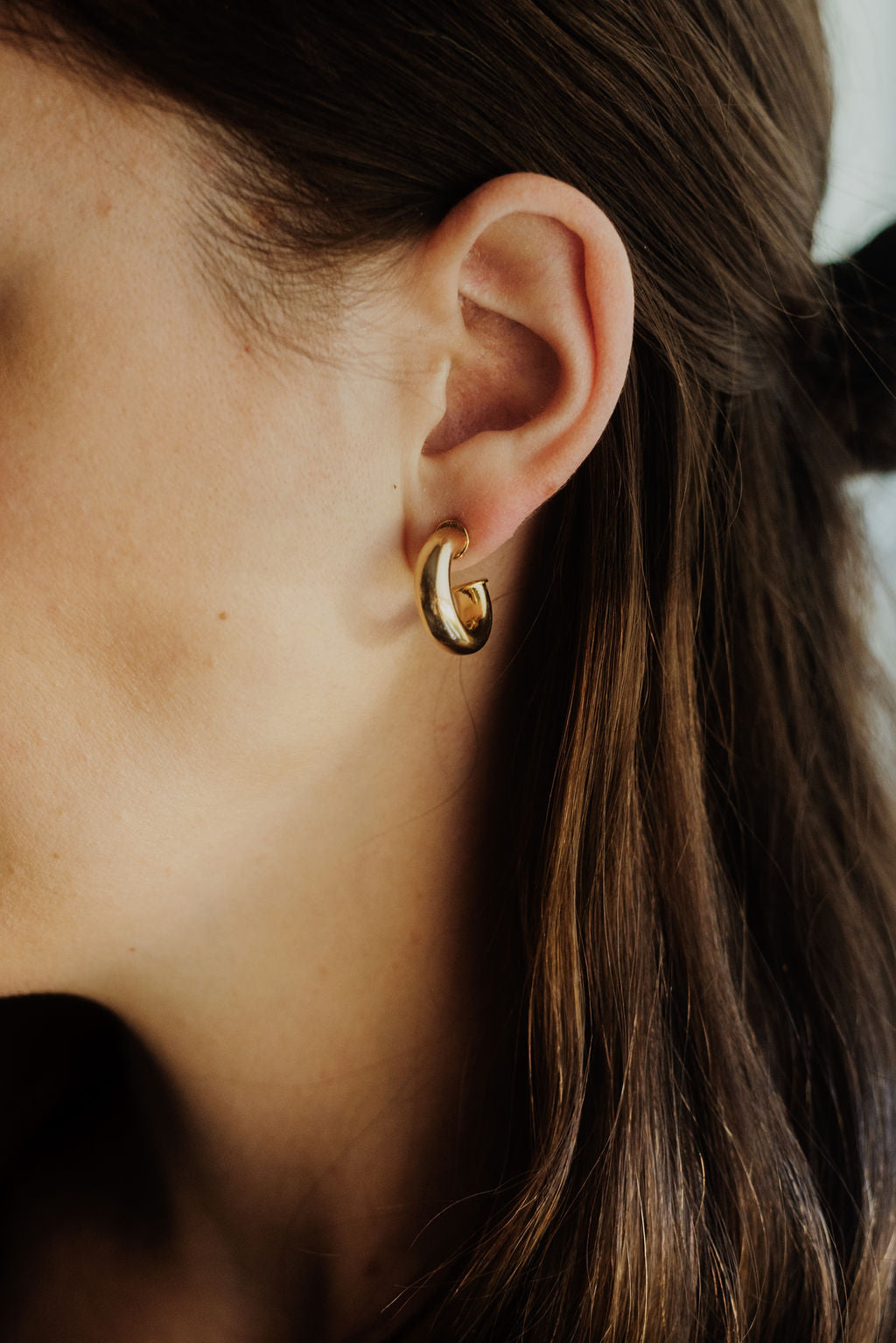 Chubby Gold Filled Hoops