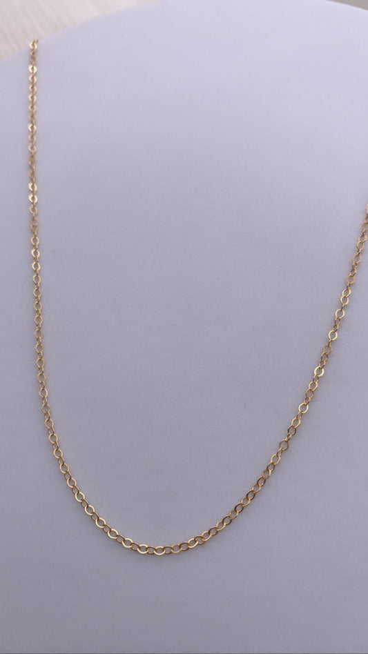 1.5MM Cable Chain NECKLACE -