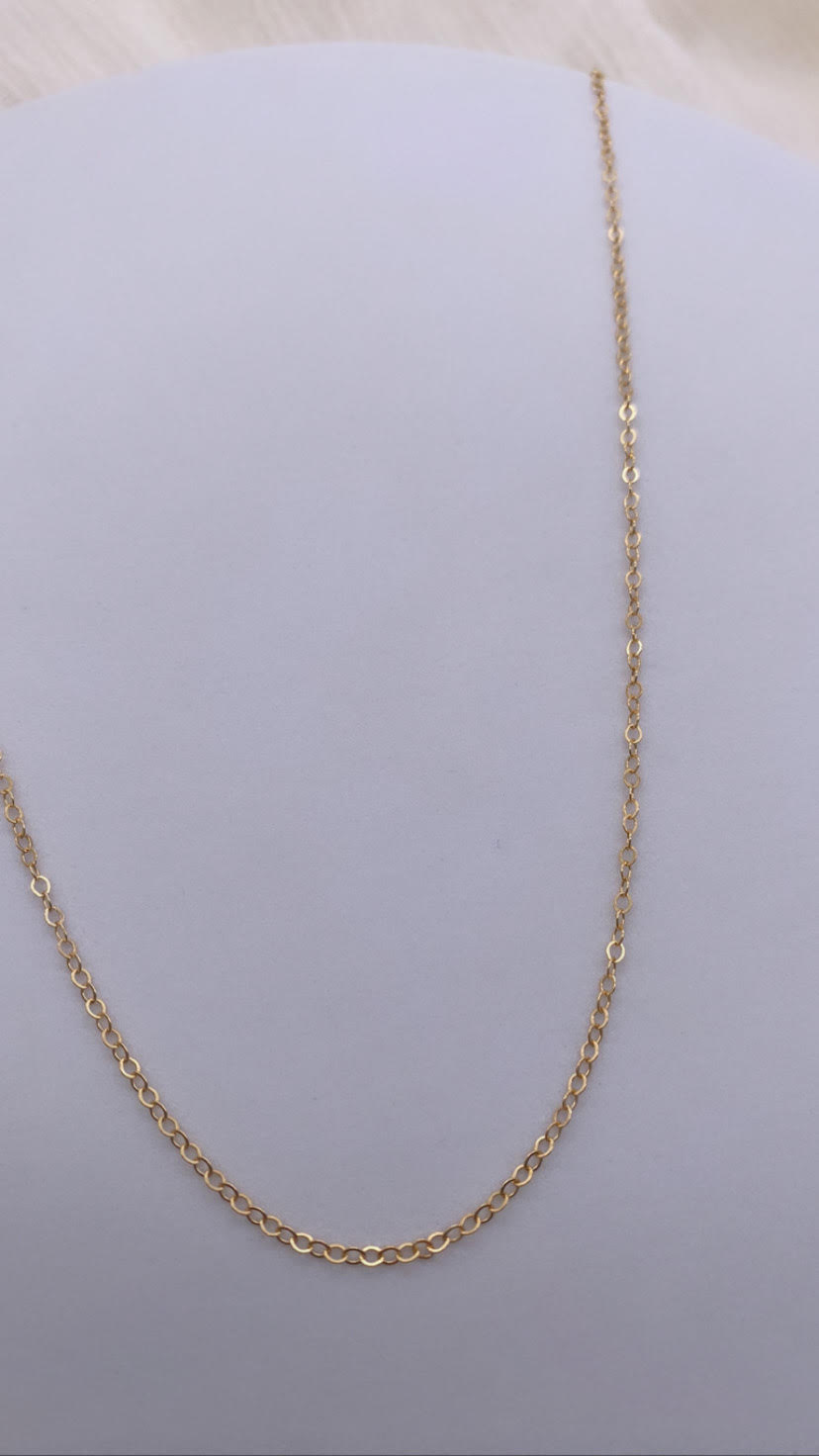 1.5MM Cable Chain NECKLACE -