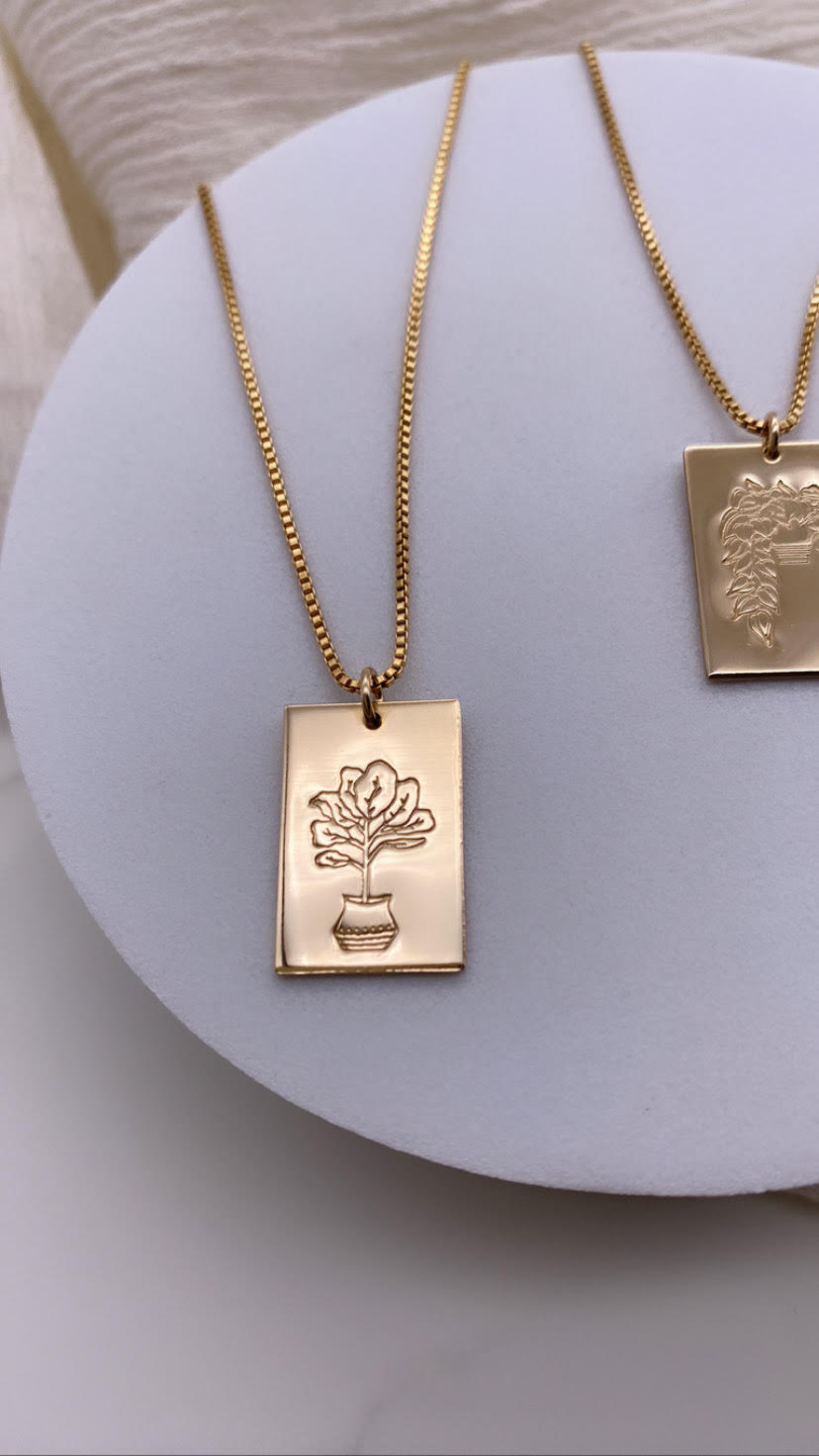 Plant Lover Necklace